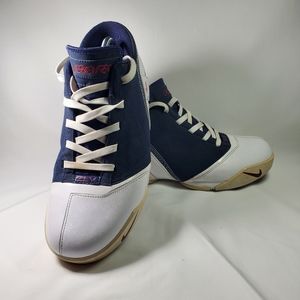 ** RARE** Nike LeBron V Zoom Low Blue White SZ 11.5